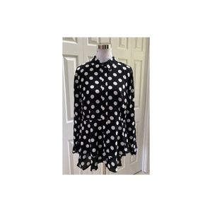 22 Lane Bryant Polka Dot Blouse